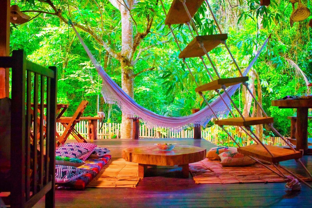 Casa Da Arvore, Sonho Na Amazonia, 2Min A Pe Da Praia 阿尔特杜尚 外观 照片